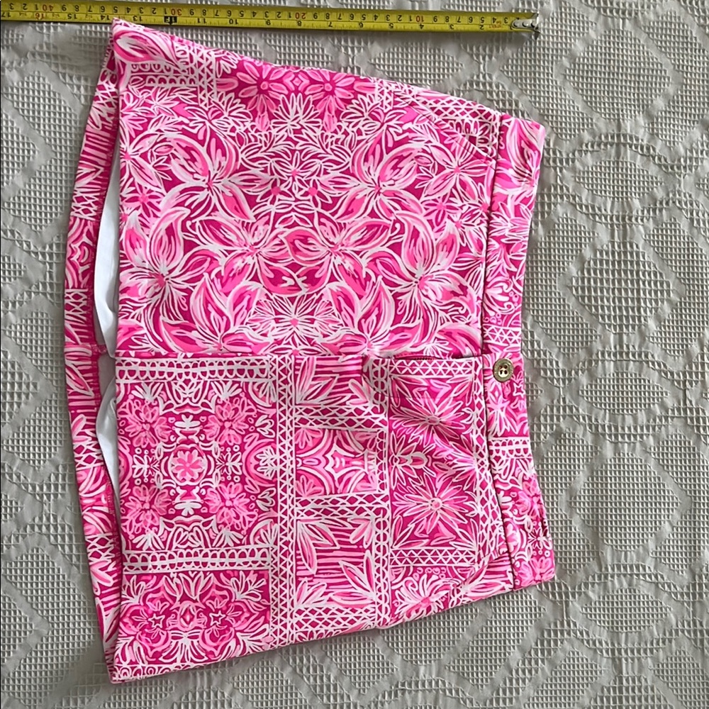 Lily Pulitzer Pink Patterned Skort